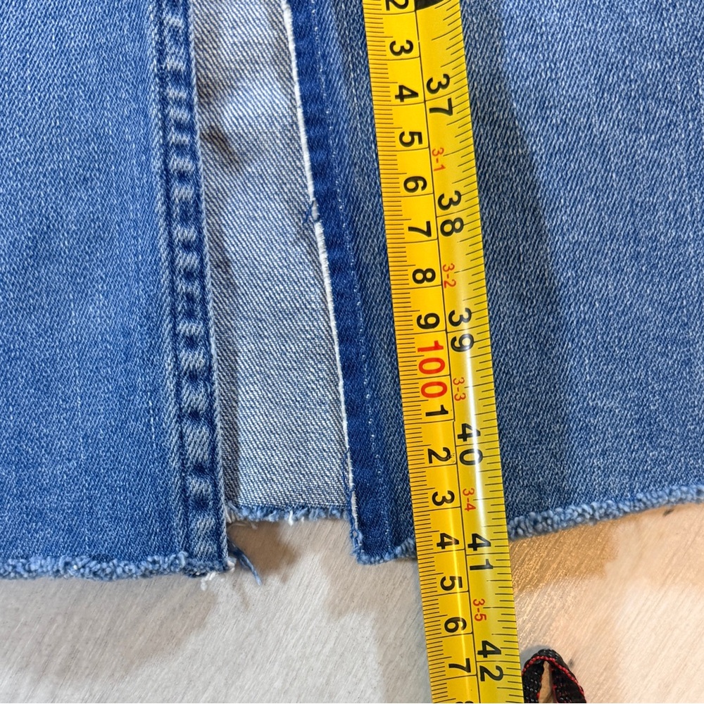 GRLFRND Gianna Denim Sweetheart Neck Bustier Midi Charmed Life Blue Dress Size S - Picture 16 of 16